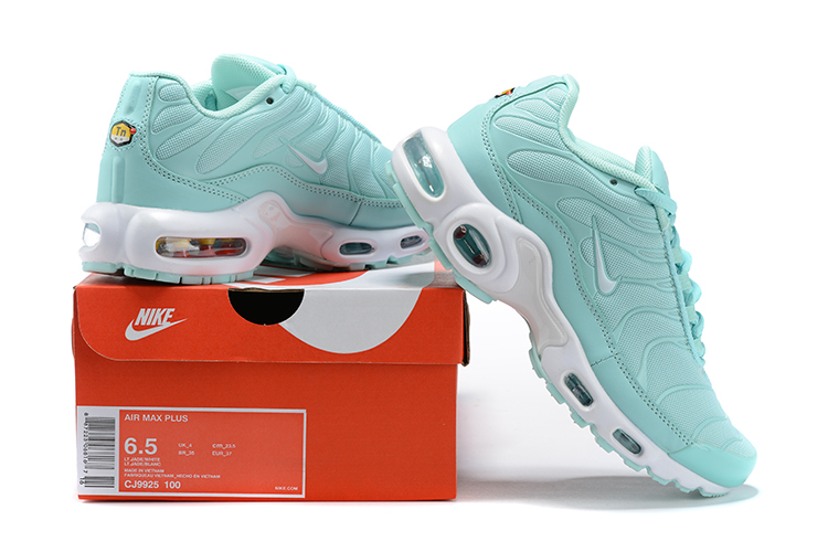 2021 Nike Air Max Plus Gint Green White Running Shoes